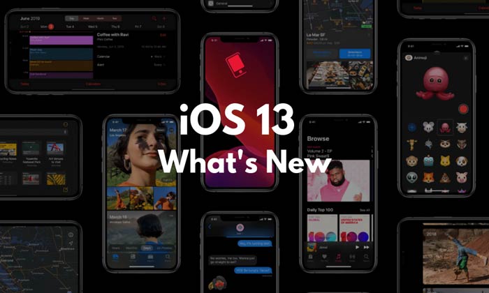 تغییرات iOS 13 اپل