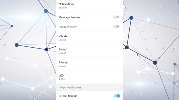 جلوگیری از نمایش متن پیام تلگرام در نوتیفیکیشن در گوشی اندروید