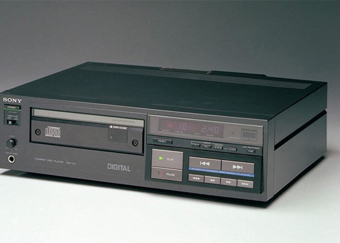  اولین دستگاه پخش سی دی سونی