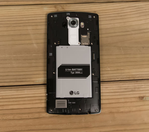 بررسی باتری گوشی الجی  LG G4 Dual
