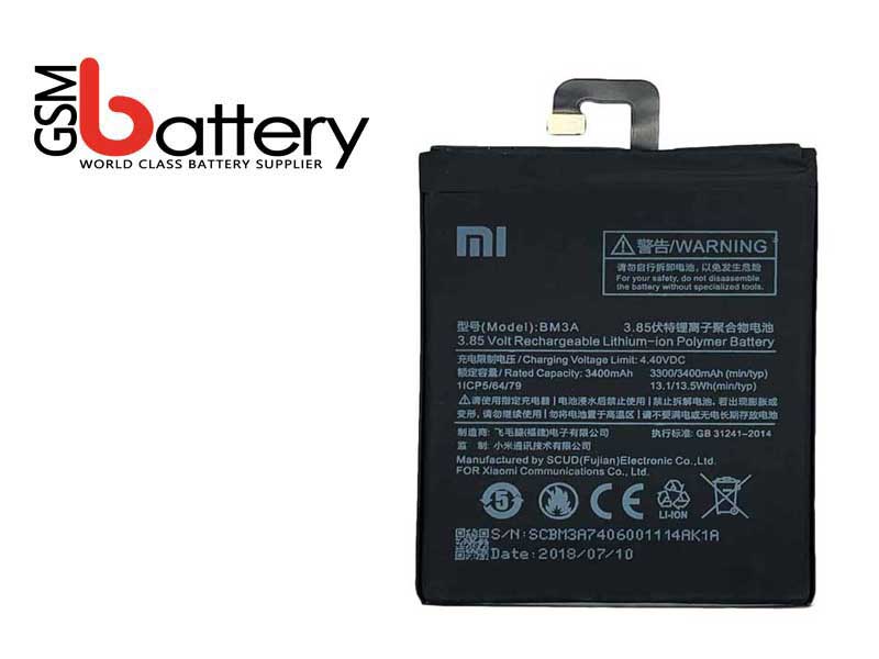 باتری شیائومی Xiaomi Mi Note 3 - BM3A