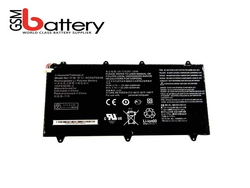 باتری لنوو Lenovo IdeaTab A2109 - H12GT201A