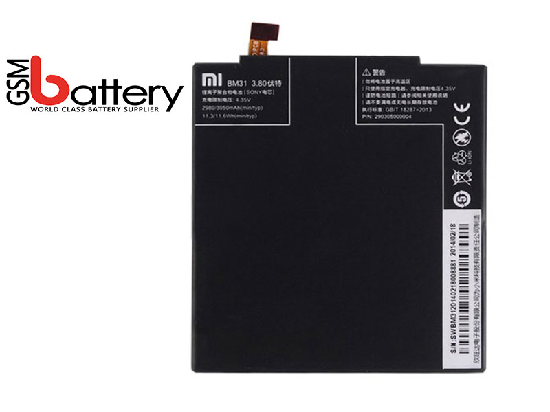 باتری شیائومی Xiaomi Mi 3 / BM31
