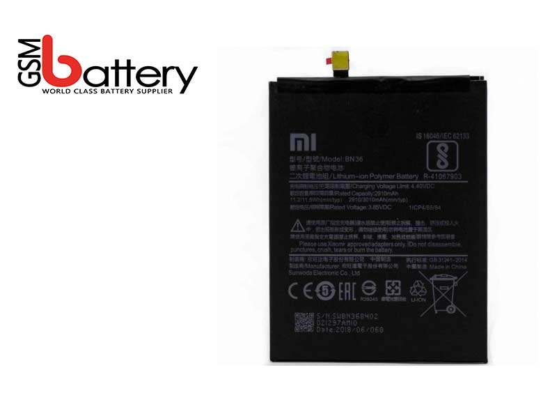 باتری شیائومی Xiaomi Mi A2 - BN36