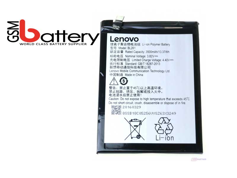 باتری لنوو Lenovo K5 Note