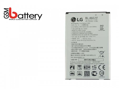 باتری الجی  LG K10 (2017) - BL-46G1F